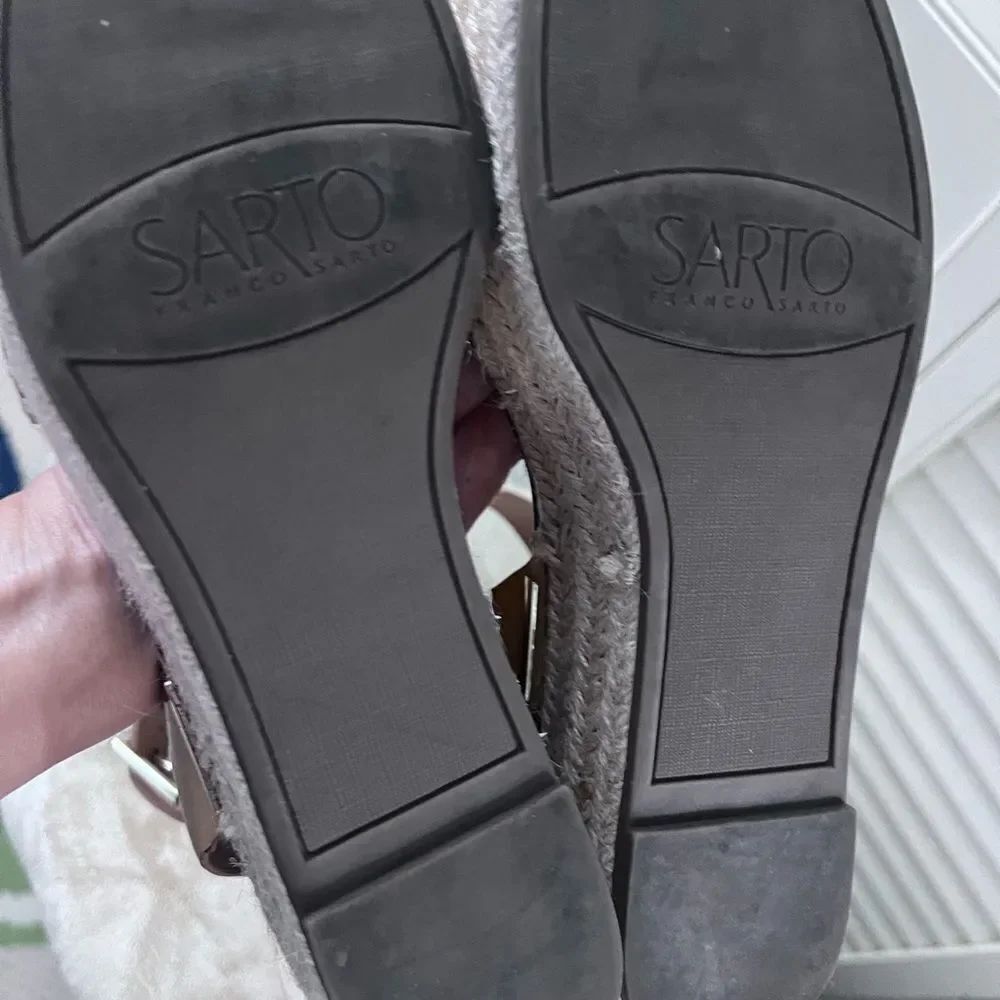 SARTO By Franco Sarto Tan Espadrille Shoes - Picture 8 of 13